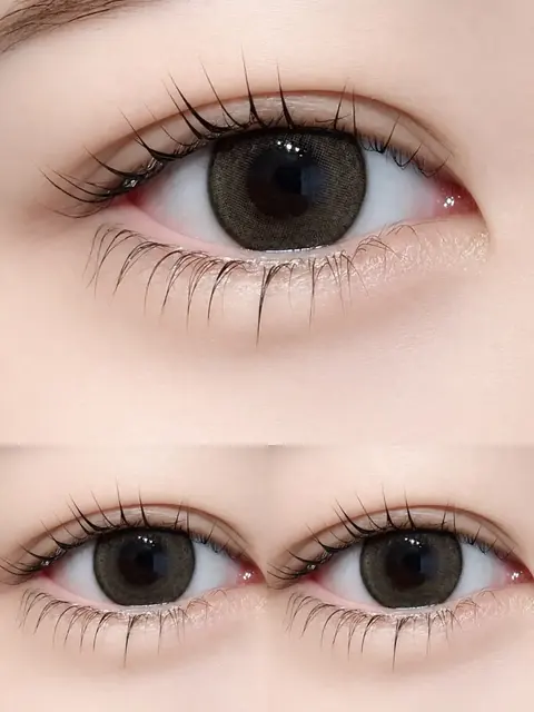 上下のまつ毛を繊細に整えたナチュラルなまつ毛の仕上がり